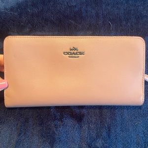 Coach DUSTY ROSE COLORED wallet